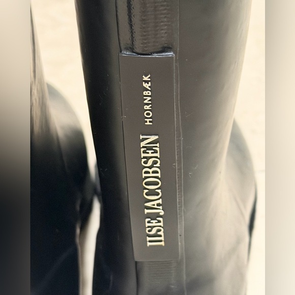 Ilse Jacobsen Black Winter Rain Boots - Picture 3 of 9